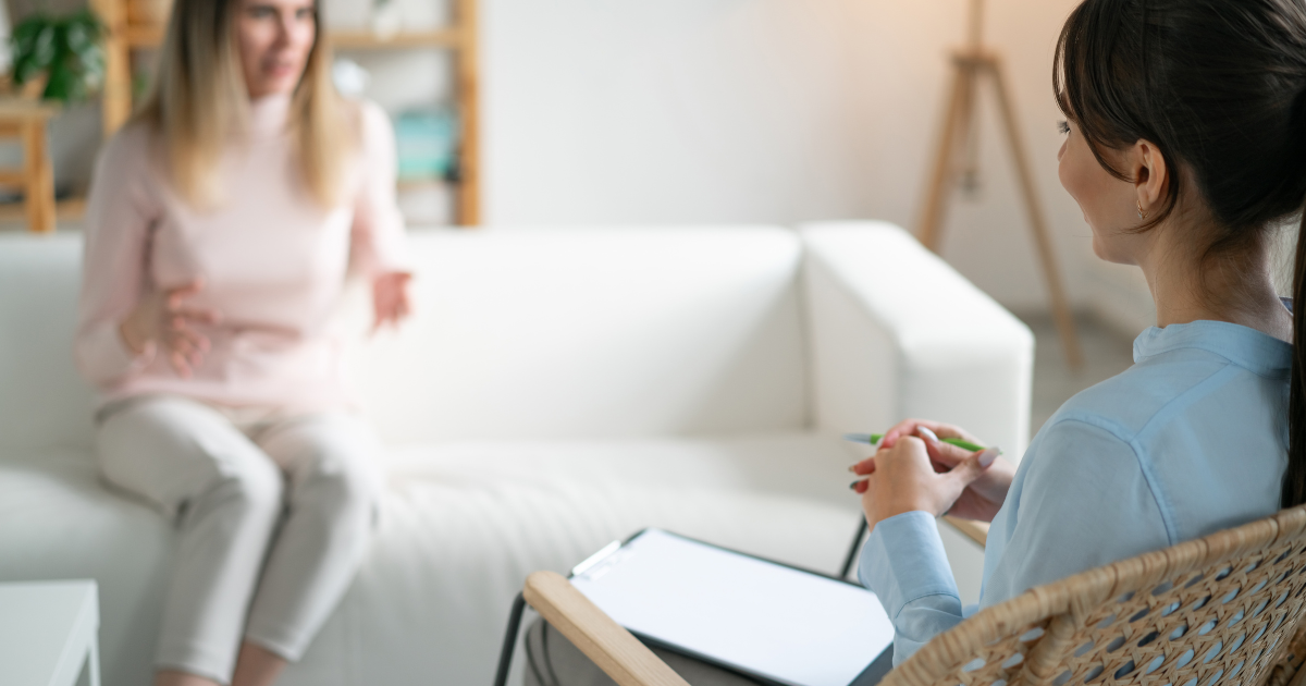 psychoterapia indywidualna - terapeuta i klient