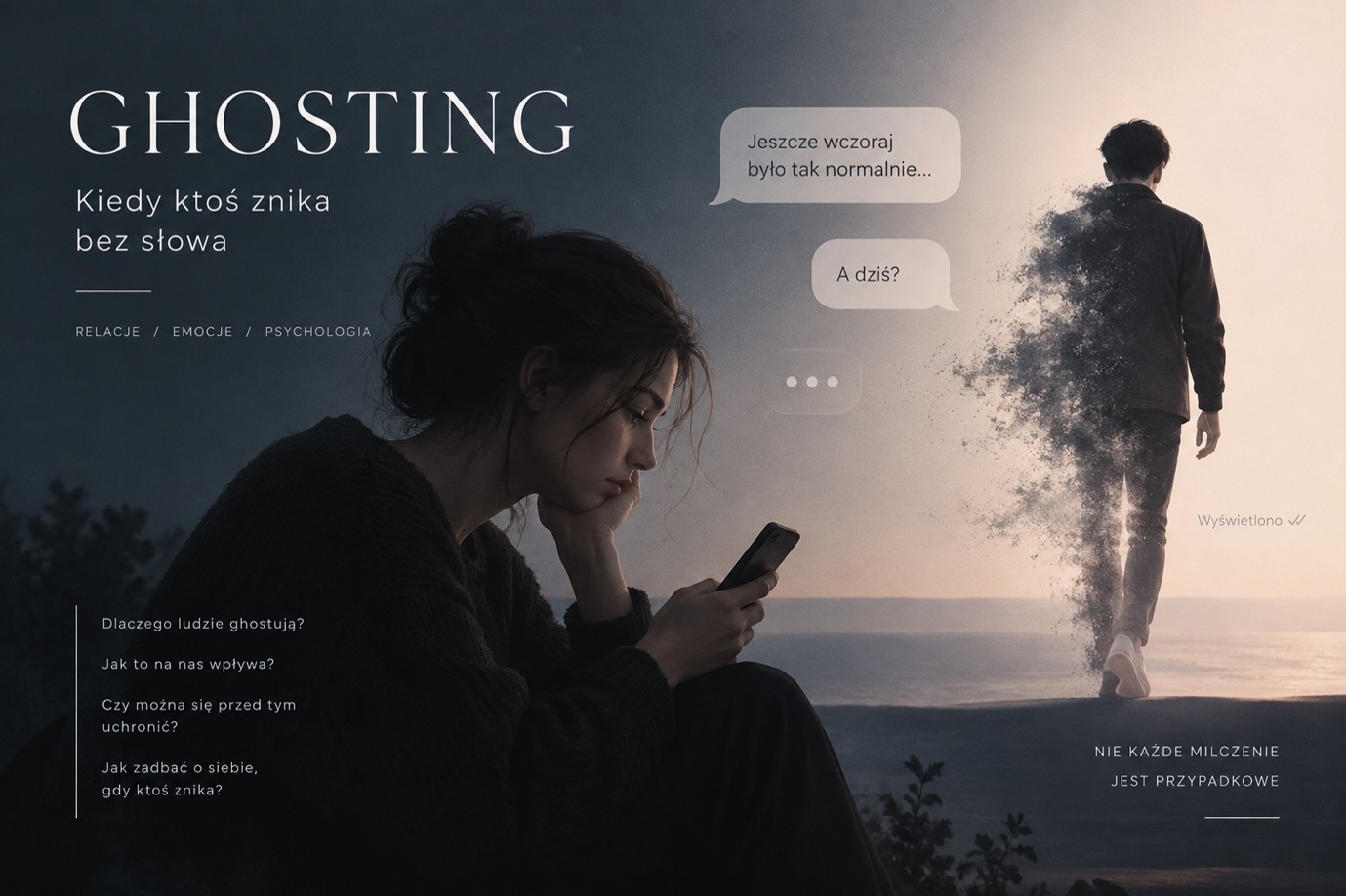 Dlaczego ghosting tak&nbsp;boli?