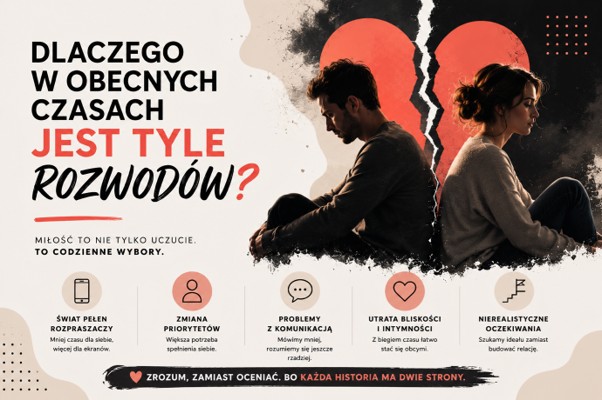 Dlaczego w obecnych czasach jest tyle rozwodów?