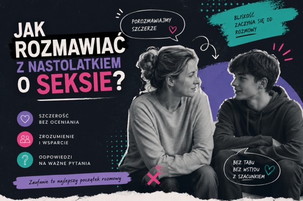 Jak rozmawiać z nastolatkiem o seksie?